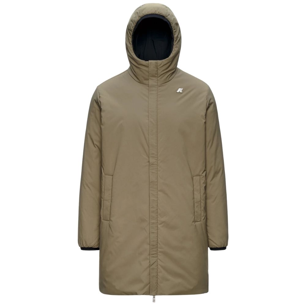 k-way veste Jacob parka longue jacob st warm double réversible chez sport aventure à Orange