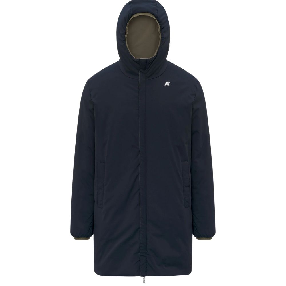 K-way veste longue jacob army blue mixte chez sport aventure à Orange