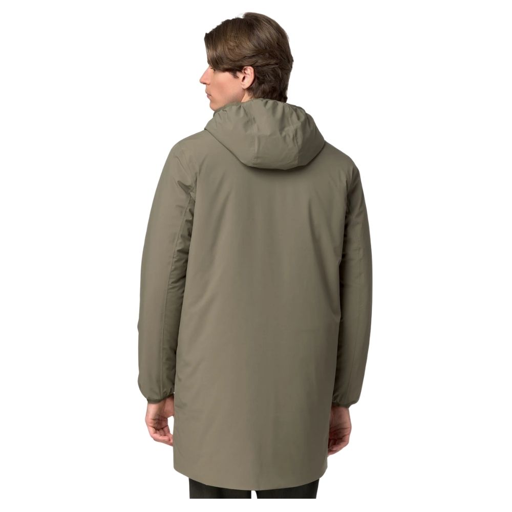 K-way veste longue jacob army blue mixte chez sport aventure à Orange