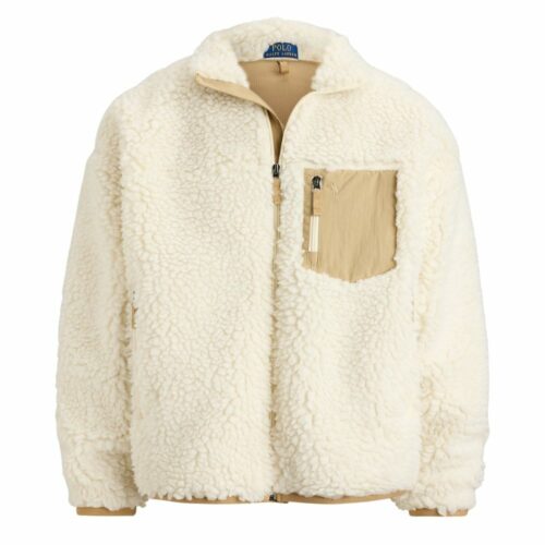 RALPH LAUREN Veste Sherpa cream mixte